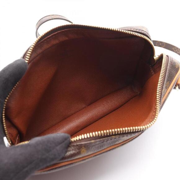 LOUIS VUITTON Brown Monogram Leather Shoulder Bag - Picture 3 of 14